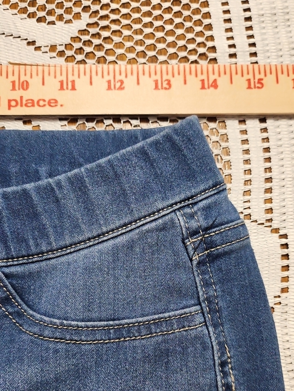 Cello Medium Blue Flare Jeans - Wide Leg - Size Large - Picture 7 of 10